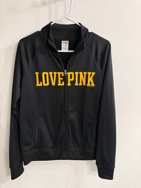 PINK Victoria's Secret Iowa Hawkeyes collegiate zip up